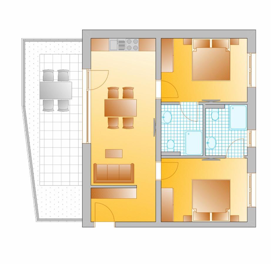 Appartement Hammerrain Flachau Zewnętrze zdjęcie